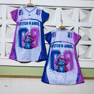 Baju jersy Dres anak perempuan 2-9Thn Fashion
