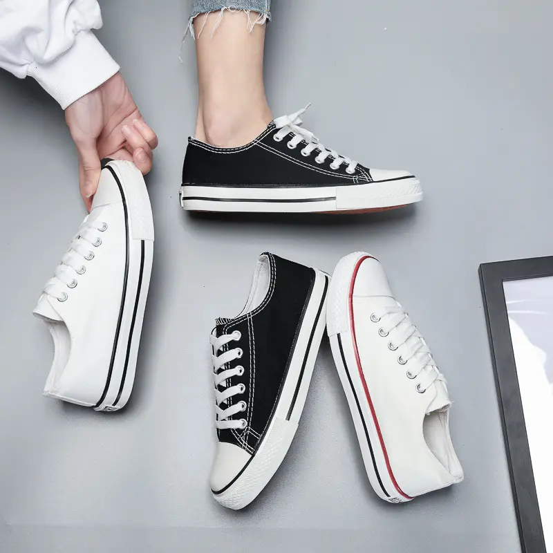 KOII "Free Box" (Size 36 - 41) Aerin Sepatu Wanita Canvas Bertali kasual Fashion Import Korea shoes 1