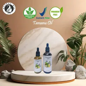 Tamanu Oil 100% Pure Organic Cosmetic Grade - Hair Growth Oil - Haircare - Bodycare - Facial Care. Minyak