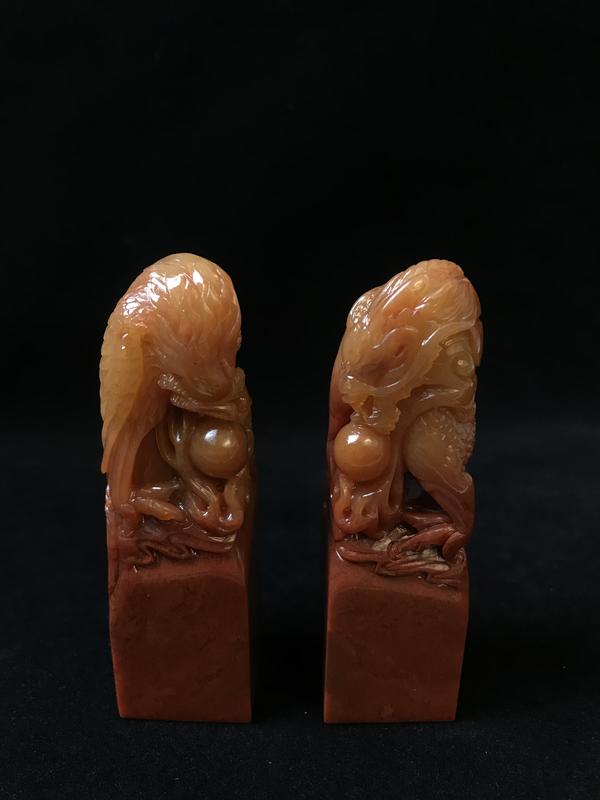 A Shoushan stone stamp—China’s national stone 0