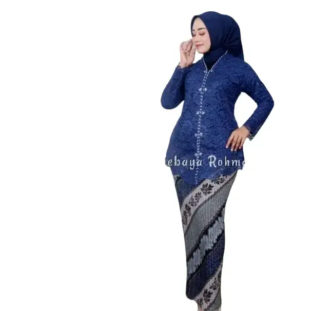 Anisa Kebaya - Setelan Kebaya Floy Kartini Lengan Panjang / Atasan Kebaya Floy Brukat