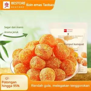 Akar manis, kumquat kering, menenangkan tenggorokan, manisan kumquat, selai buah, camilan, buah dingin, rendah gula,