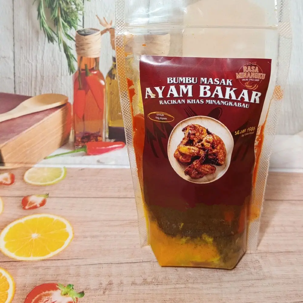 RasaMinangku-Bumbu Ayam Bakar Instan