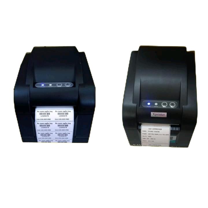 Máy in tem decal nhiệt Xpinter 350B không cần phải thay mực in tem nhãn phụ sản phẩm.