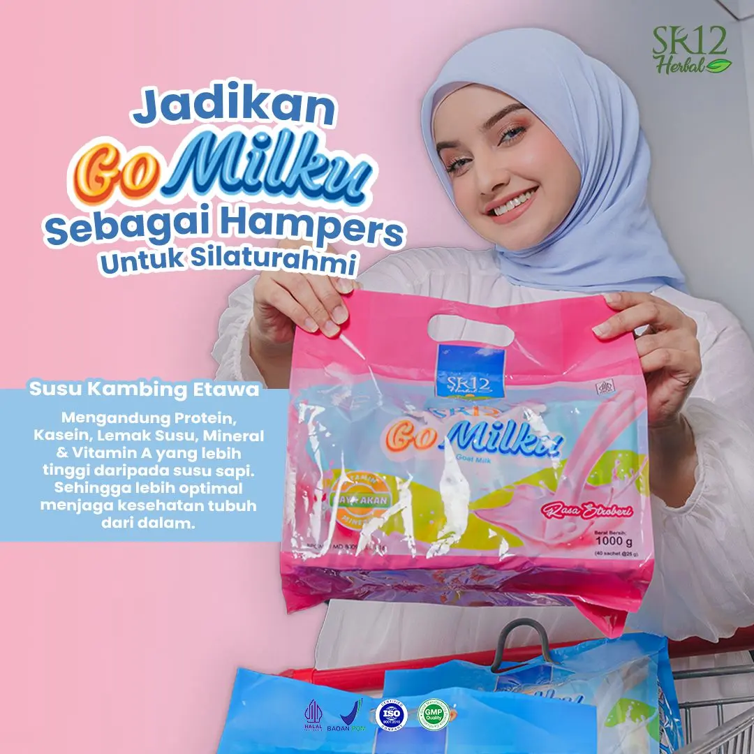 SR12 GoMilku Sachet & GoMilku Gold Sachet per Pouch Susu K4mbing Etawa