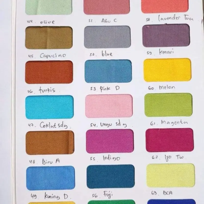 Kain meteran linen rami kahatex premium 4