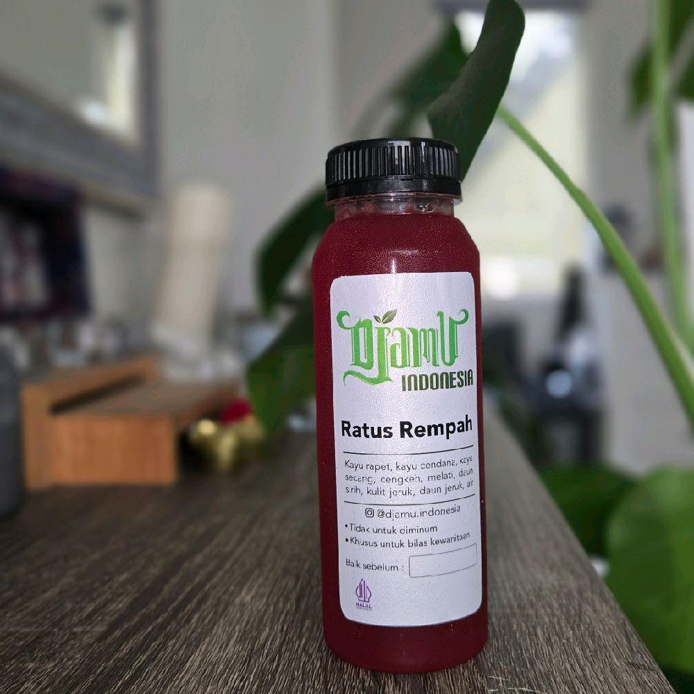 Djamu Indonesia Ratus - Tidak untuk Diminum Untuk Bilas Kewanitaan Mengatasi Keputihan & Bau Tak Sedap Menjaga Kesat Bersih dan Wangi