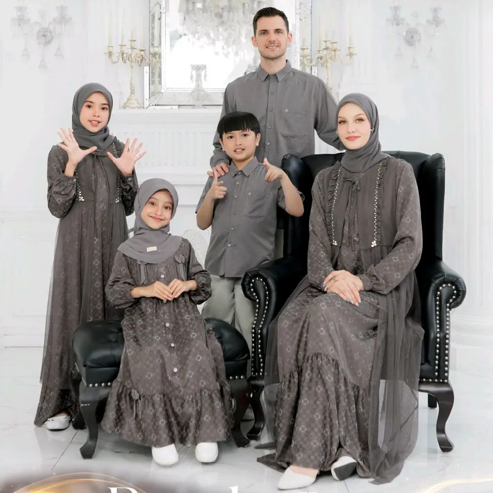 SARIMBIT KELUARGA TERBARU 2025 ETHICA ROYAL 53 GREY MAJOR Lebaran Couple