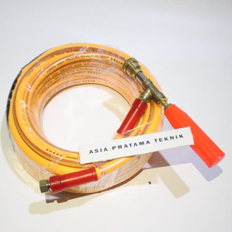 Paket Selang Kompresor 10M Ples Stick Sanchin 45cm Selang Angin 10m Tekanan Tinggi 6