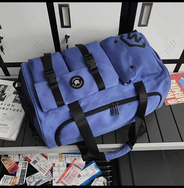 Product Introduction of Travel Bag Multifunctional Backpack Crossbody Handbag Luggage Bag Dry Wet Gym Bag#983 20