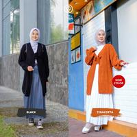 Gambar Hijacket Hijaber ARA Jaket Rajut Panjang Premium Acrylic Outerwear Halus dan Stretch - Purple dari Hijacket Mall_NEW Kota Bandung 4 Tokopedia