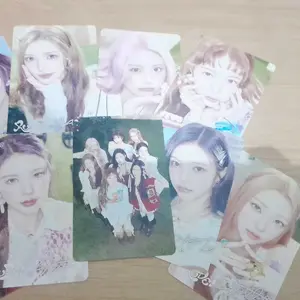 PHOTOCARD HEARTS2HEARTS RUDE 9 PCS KPOP CARDS UNOFFICIAL H2H CARMEN JIWOO YUHA STELLA ANA IAN YEON
