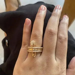 ITSOMI - Pinny Ring / Cincin Wanita / Cincin Silver / Cincin Unisex / Cincin Lapis Perak Silver / Cincin Adjustable