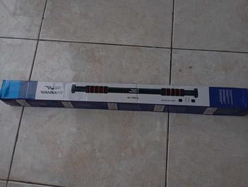 Product Review of WANNAFIT Pull Up Bar Door Chinning | Chin Up Tiang Angkat Badan | Alat Olahraga Rumah from w**l 0