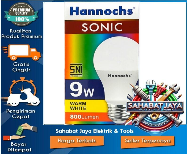 Lampu LED Hannochs SONIC 3/ 5/ 7/ 9/ Watt Capsule LED | Putih 6500K Cool DayLight / Kuning 3000K Warm White 6