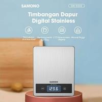 Gambar Samono Timbangan Dapur Digital SW-KS03 Kitchen Scale Stainless LCD Akurasi Tinggi 10Kg - RD dari Ratu dapur Kota Bekasi 1 Tokopedia