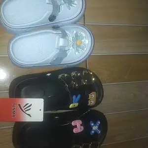 Sandal Selop Anak Perempuan Sandal Daily Anti Slip Aksesoris Huruf Hewan Sendal Anak Cewek Bahan Karet EVA Rubber Ukuran 24-35 H2510K-1 H2510T-1