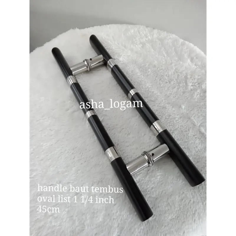handle stainless baut tembus gagang pintu tarikan pintu 35cm 45 cm 60cm 0