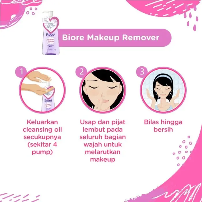 Biore Make Up Remover Cleansing Oil 150ml 3