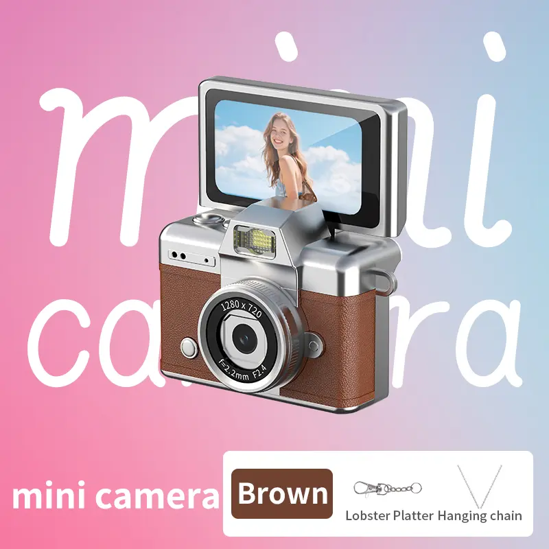 【Cokelat】1.47-inch Kamera Retro Super Mini