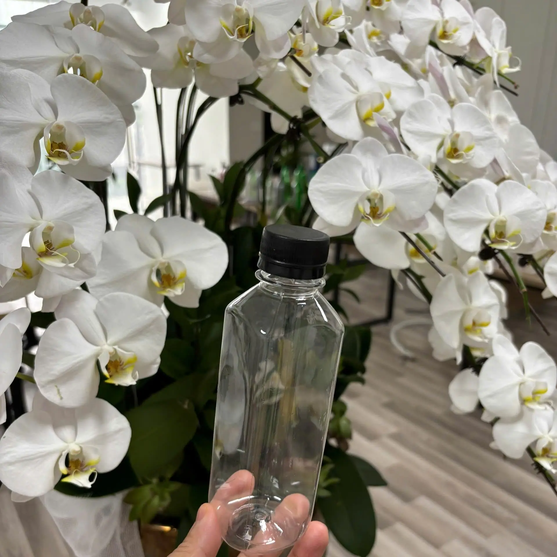 Chai dựng trà sữa dung tích 330ml nhựa PET nguyên sinh an toàn, không chứa BPA