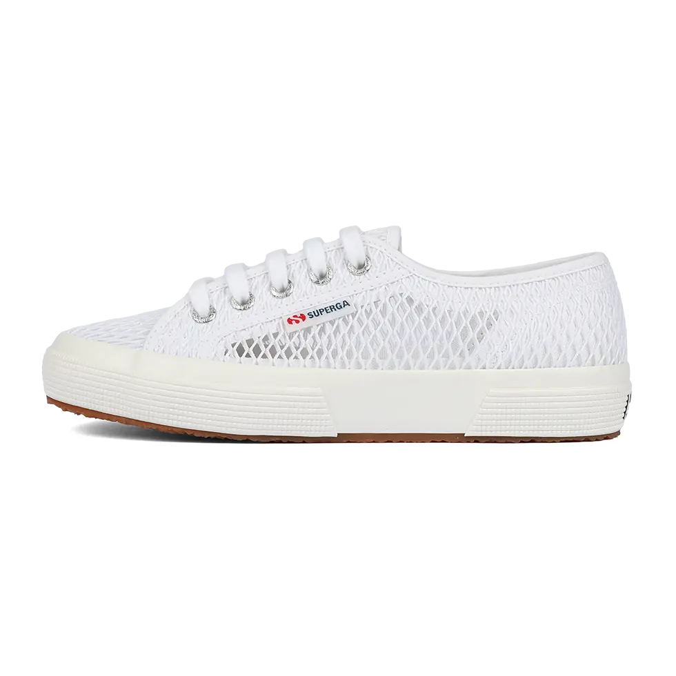 Superga 2750 Mesh White Sneakers