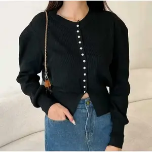 Cardigan Outer Rajut Knitwear Variasi Berkancing Atasan Baju Wanita Korean Style premium Kardigan Crop