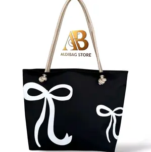 ALDIBAG STORE - Promo Tote bag Kekinian Tas Wanita Tas Sumbu Resleting Tas Motip Batik Tali Sumbu Kanvas Jinjing Nylon Tas Kuliah Totebag Sablon