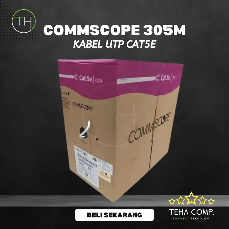 Kabel FTP UTP Cat5 Cat6 Outdoor Indoor 1 Meter Double Jacket LAN RJ45 4