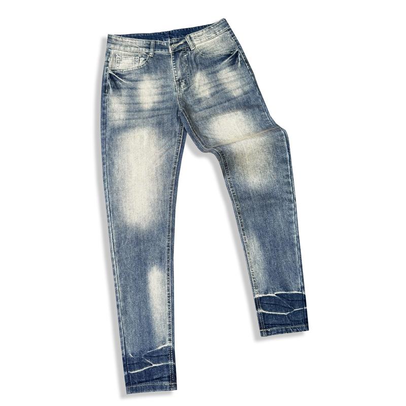 XẢ HÀNG BẢN CAO CẤP Quần jean nam skinny was thời trang tông màu xanh QJN26 Pants Menswear Có Túi