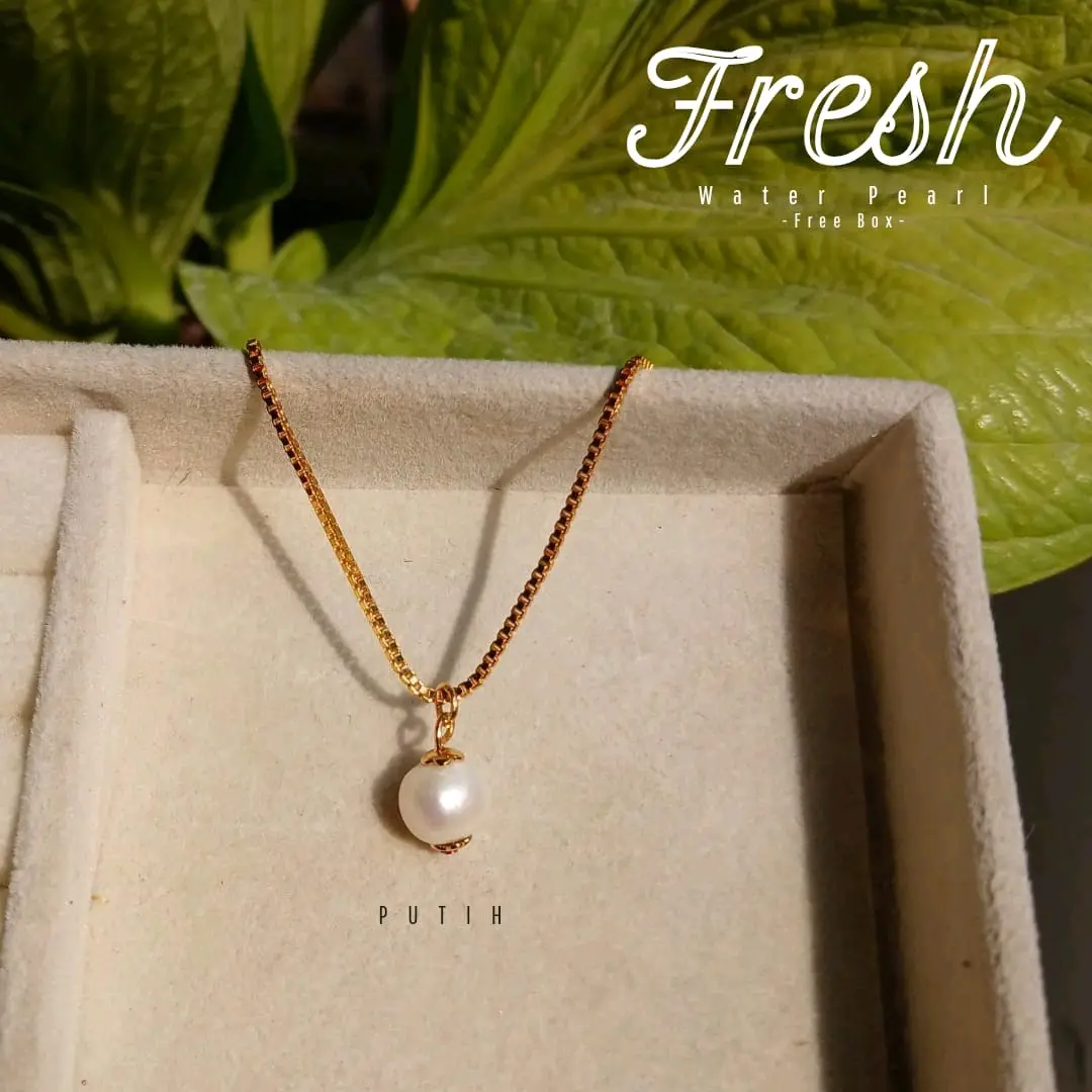 Kalung Mutiara Lombok Asli BERSERTIFIKAT (PRR)