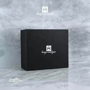 HAYU WIDYAS Box Medium berkualitas - Bag Box - Black Doff