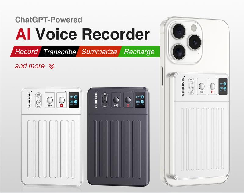 TikTok Shop: CHIME NOTE Pro AI Voice Recorder with ChatGPT-Powered 