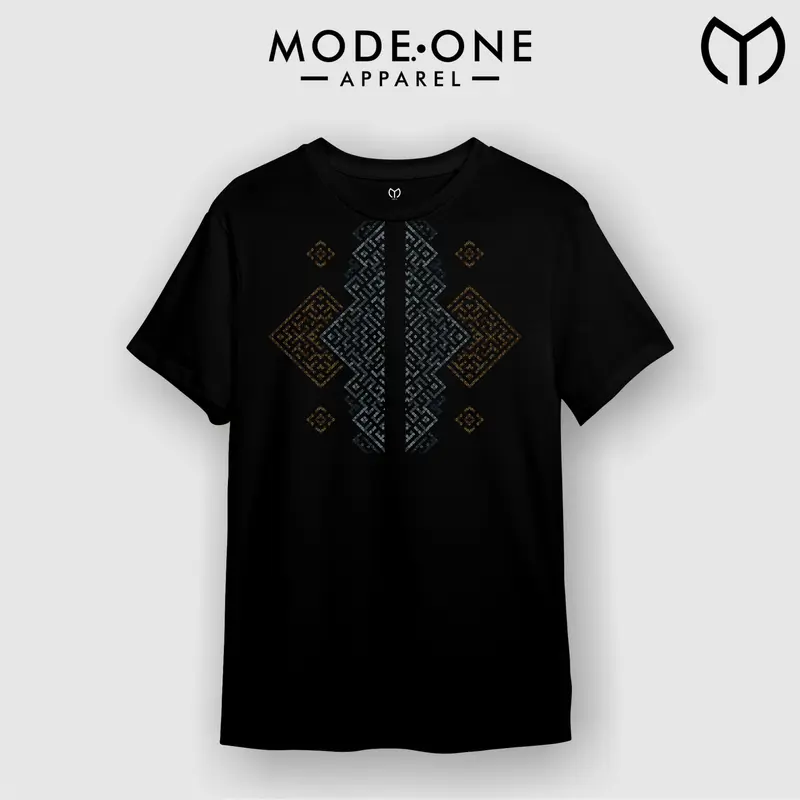 Mode One Kaos Motif Koko Muslim T-Shirt Ramadhan Sablon Printing Katun Combed 24s Atasan oblong Baju Distro Pria Dewasa 1