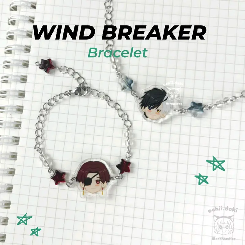 Gelang anime Wind Breaker (stainless) 0