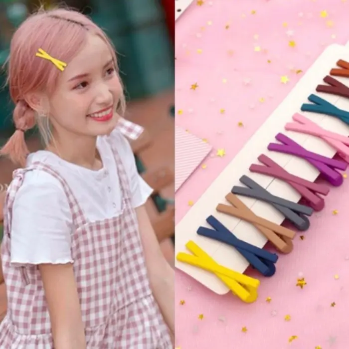 Jepitan Rambut Silang Korea Fashion Best Seller