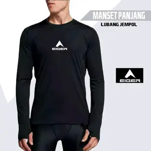 Manset panjang dewasa baslayer gunung dewasa unisex