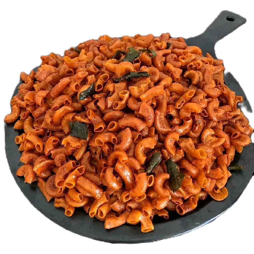Makaroni Pedas Original Nikmat Renyah Gurih Ekstra Daun Jeruk