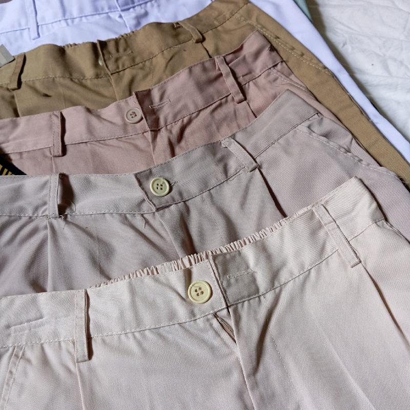 Celana baggy pants || celana kerja wanita american drill grad A Panjang 2