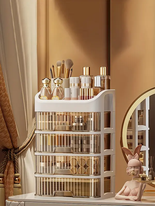Fashion cosmetics storage display box, multilayer cosmetics storage ...