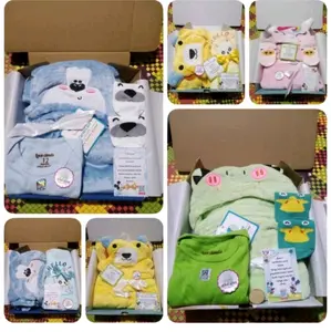 Carter Love Hampers Bayi Parsel Bayi Hadiah Kelahiran Lengkap Selimut Karakter Lembut Nyaman untuk Kulit Bayi Paket A hingga E