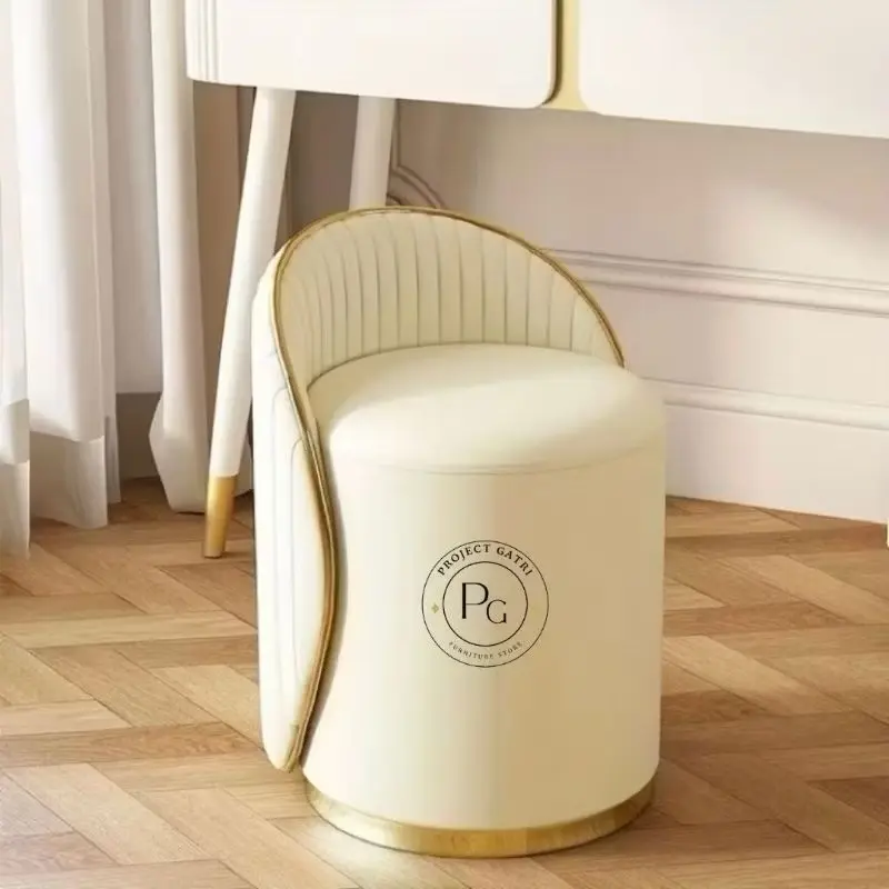 Davina- sofa bulat aesthetic sofa meja rias sofa cantik sofa lucu kursi bulat kursi meja rias 2