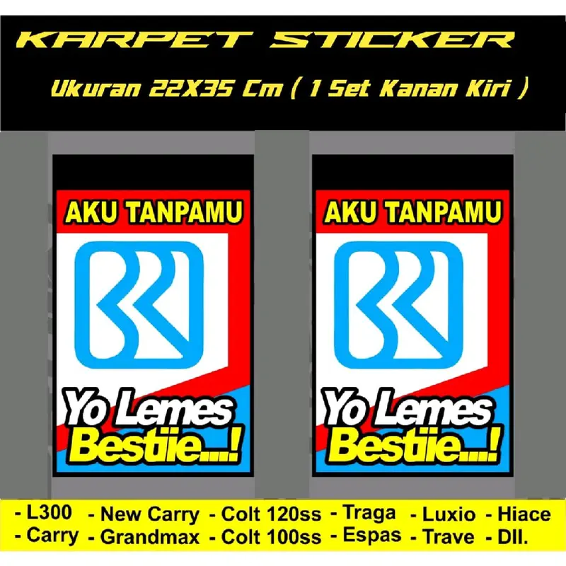 Karpet/Kepet Lumpur Roda Belakang Pick Up 1 Set Kanan Kiri 5