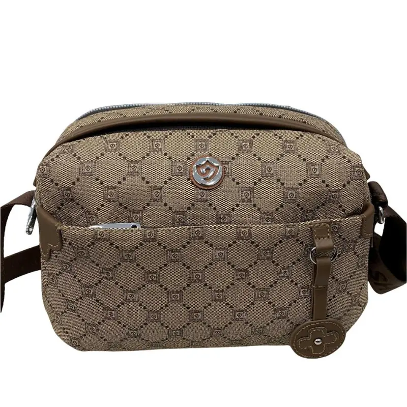 SELEMPANG ZAINA Tas Selempang Wanita 2626#JLY- Slingbag Terbaru Simple Kulit PU Leather Model Simpel Dan Elegan Cocok Dipakai Untuk Hangout, Nongki, Jalan Cantik Dan Arisan Kondangan 2626 Muat Dompet Panjang Hitam Kanvas HP Charger Parfum  #SL.373 2