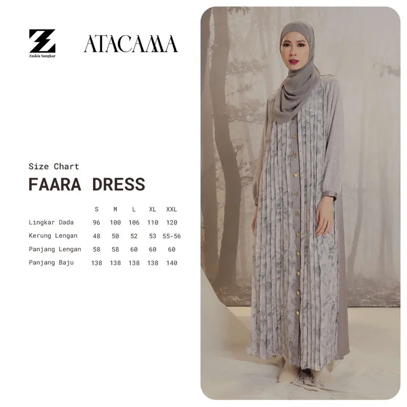 Faara Dress Atacama Zaskia Sungkar 4