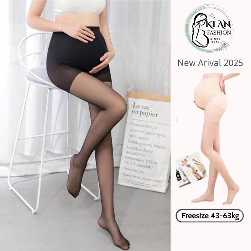  Quần tất bầu mỏng Ki An quần thu đông có chun chỉnh💕Hàng Quảng châu cao cấp ko phải hàng rẻ💕quần tất bà bầu freesize Váy Bầu Đầm Bầu Voi Sandal quần  tất  cho  bà  bầu 