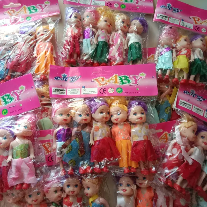 MAINAN ANAK BERBI ISI 5 PCS / BONEKA BERBI KELLY / BONEKA BERBI KECIL 3