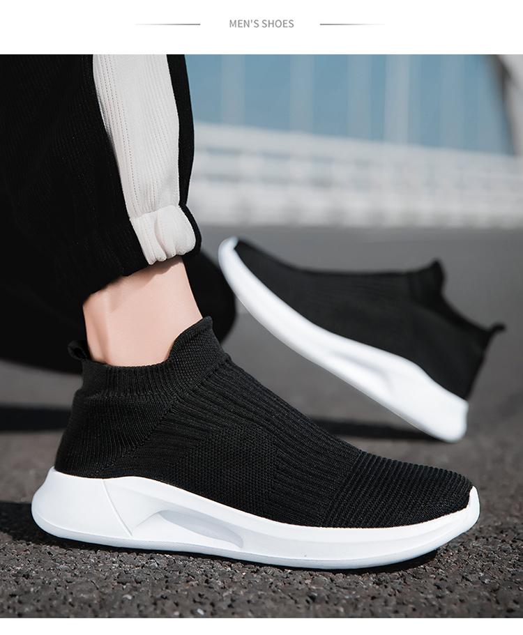 Product Introduction of Giày Thể Thao, Đế Mềm Siêu Nhẹ, Lưới Flyknit, Thoáng Khí, Dành Cho Nữ, Giày Tất, Thích Hợp Cho Các Cặp Đôi, Nhẹ, Thoải Mái, Chống Mùi, Chống Trượt, Dễ Phối Đồ, Thường Ngày, Giày Nữ 2
