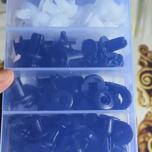 BAUT RIVET 100PC 100 PC PCS PENGUNCI BODY BEMPER MOBIL MOTOR UNIVERSAL KLIP PLASTIK SET ISI CLIP KANCING SERBAGUNA
