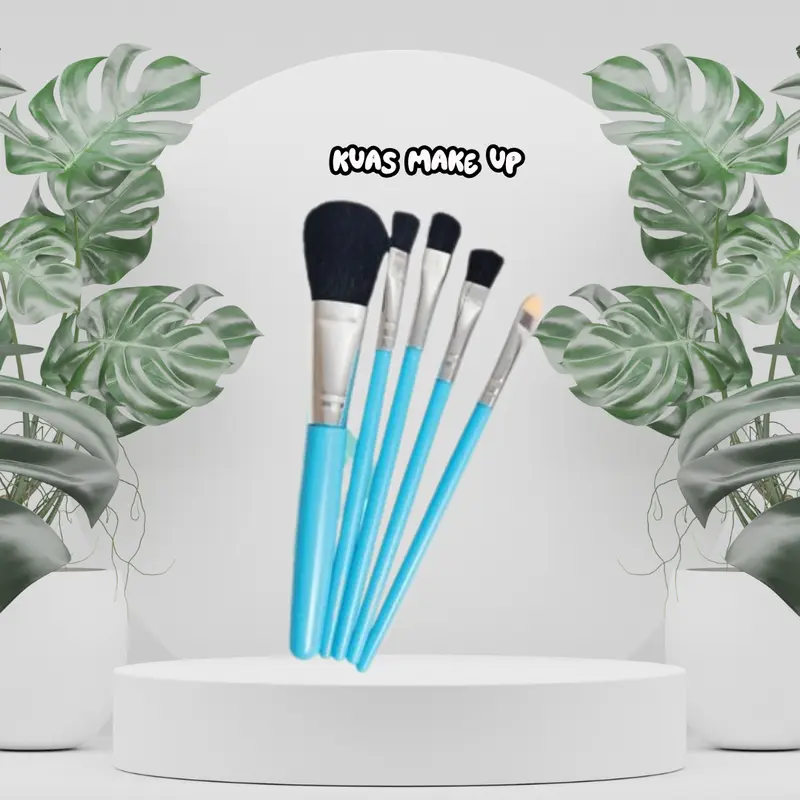 PAKET MAKE UP EYESHADOW PALETTE + KUAS KECANTIKAN WAJAH LENGKAP 1 SET MURAH 4